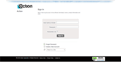 Desktop Screenshot of login.pervasive.com