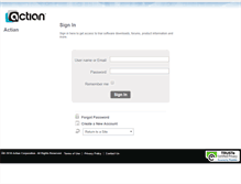 Tablet Screenshot of login.pervasive.com